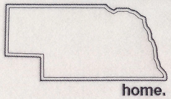 Nebraska Outline (Vintage) - Image 2
