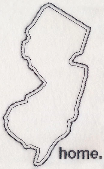 New Jersey Outline (Vintage) - Image 2