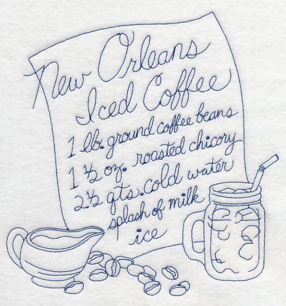 New Orleans Iced Coffee (Bluework) - Image 5