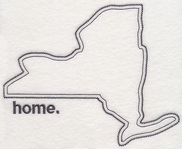 New York Outline (Vintage)