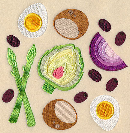 Nicoise Salad Collage - Image 3