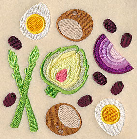 Nicoise Salad Collage - Image 5