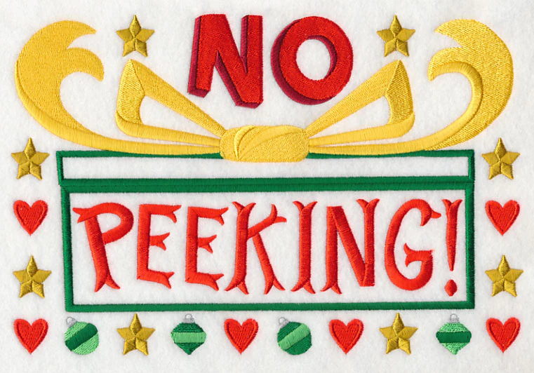 No Peeking
