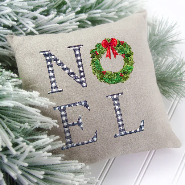 Noel with Wreath