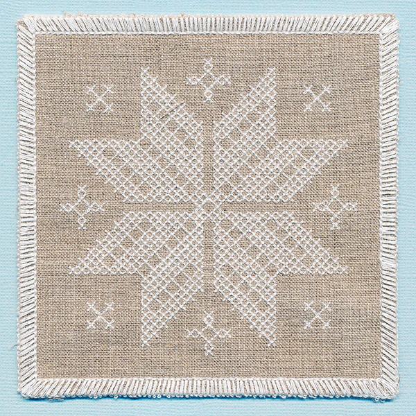 Nordic Snowflake Handwarmer 3 (In-the-Hoop) - Image 2