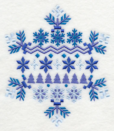Nordic Winter Snowflake - Image 4