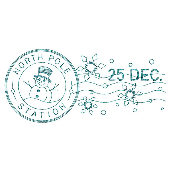 North Pole Station Stamp - Image 3