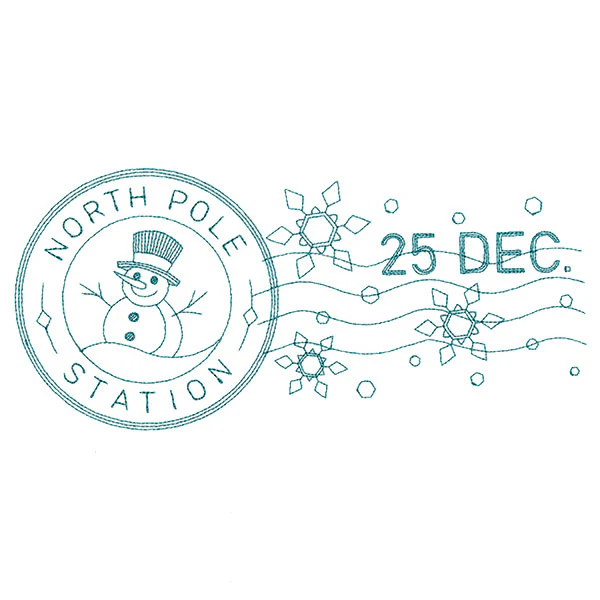 North Pole Station Stamp - Image 6