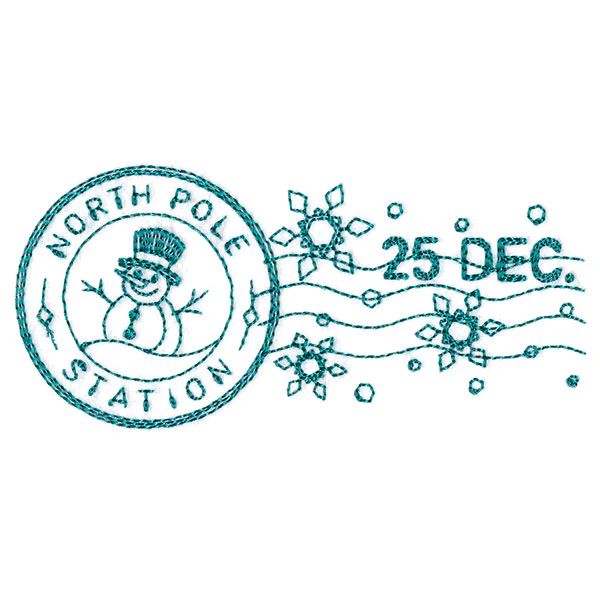 North Pole Station Stamp - Image 9
