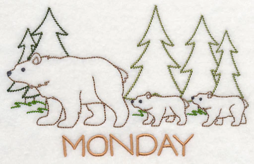 Northwoods Monday (Vintage)