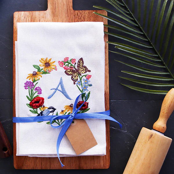 Notions of Spring Flower Wreath - Image 8