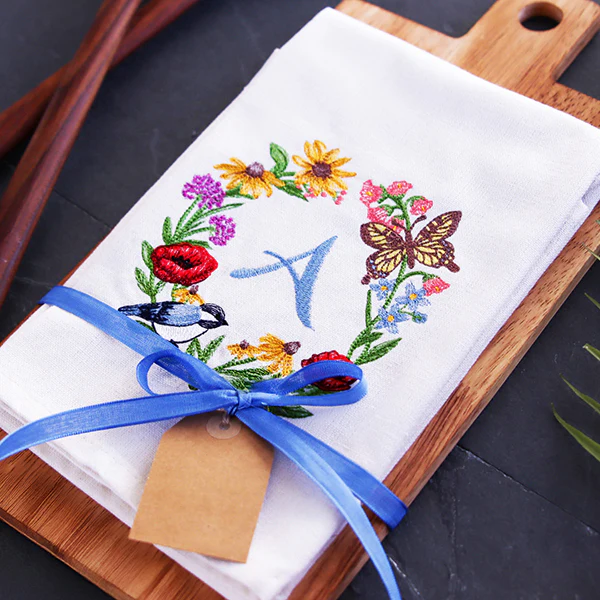 Notions of Spring Flower Wreath - Image 9