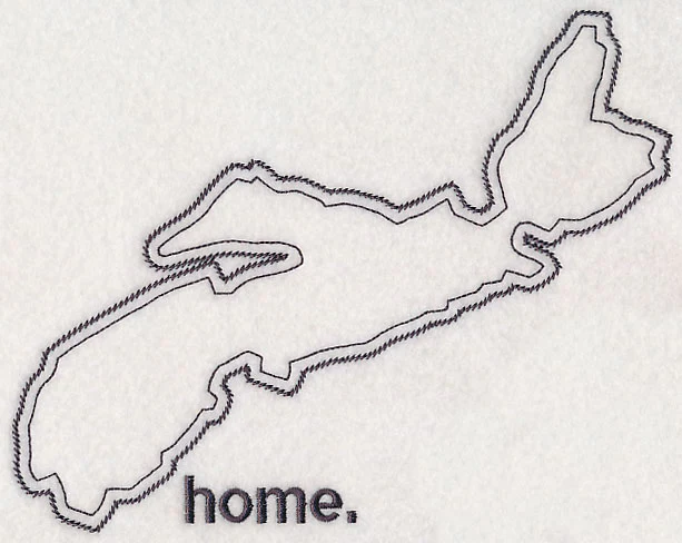 Nova Scotia Outline (Vintage)
