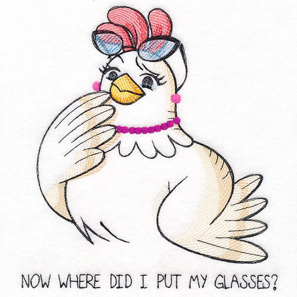 Now Where Did I Put My Glasses Chicken - Image 4