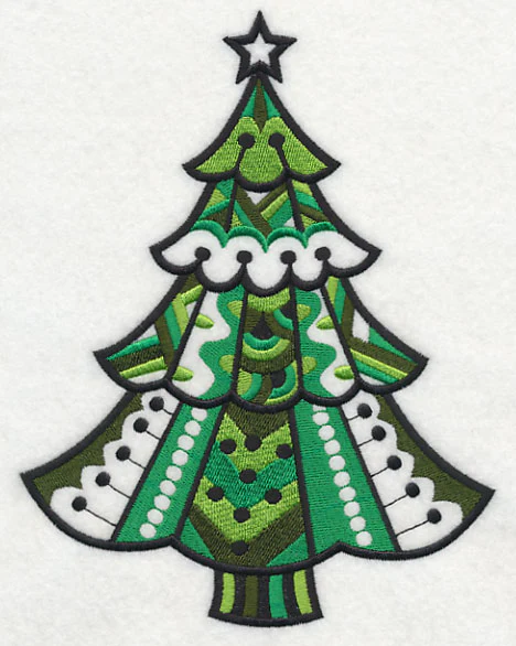 O Christmas Tree (Blackwork) - Image 2