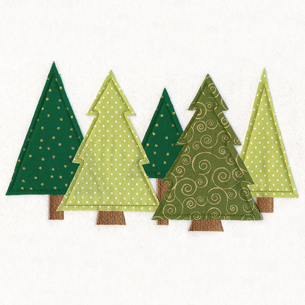 O Christmas Tree Border (Crafty Cut Applique) - Image 5