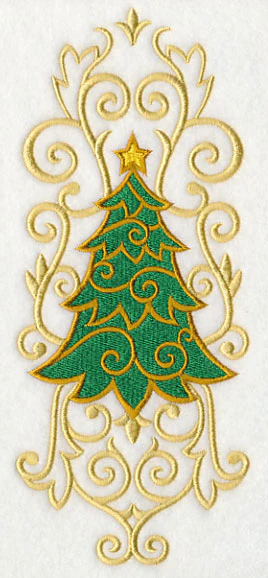 O Christmas Tree in Filigree Spray - Image 3