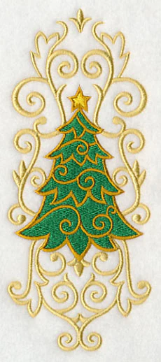 O Christmas Tree in Filigree Spray - Image 4
