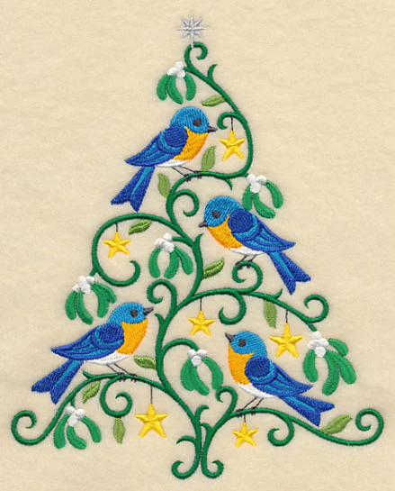 O Christmas Tweet - Bluebirds - Image 2