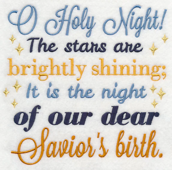 O Holy Night Carol Square (Savior) - Image 5