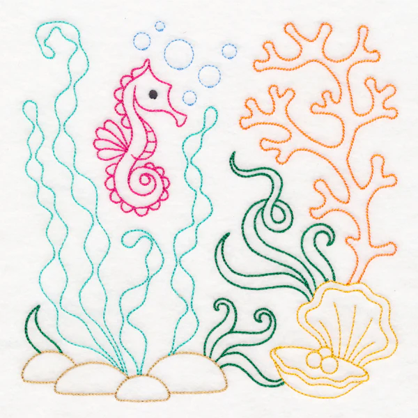 Ocean Adventure Seahorse (Vintage) - Image 2