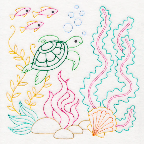 Ocean Adventure Turtle (Vintage) - Image 6
