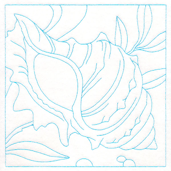 Ocean Treasures Quilting - Nutmeg Shell (Double Run)