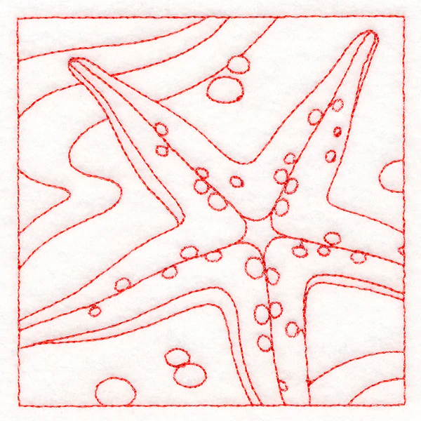 Ocean Treasures Quilting - Starfish (Double Run) - Image 5