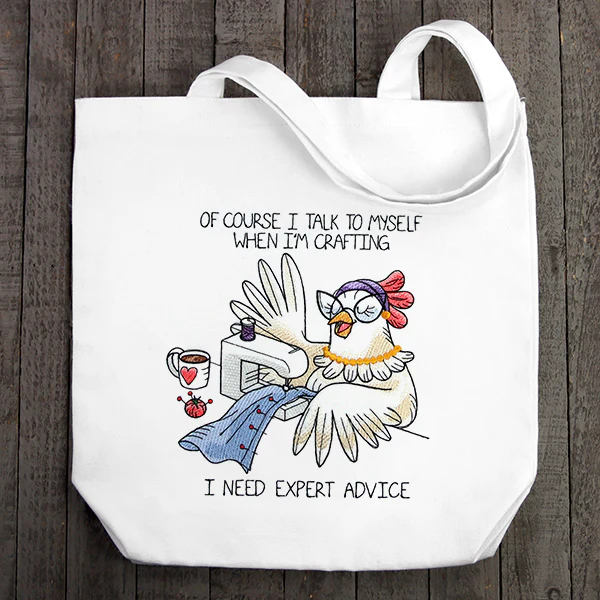 Of Course I Talk To Myself Chicken