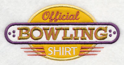 Official Bowling Shirt (Applique) - Image 5