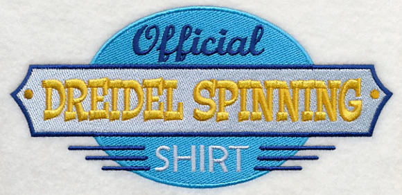 Official Dreidel Spinning Shirt - Image 3