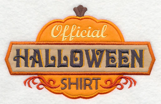 Official Halloween Shirt (Applique) - Image 4