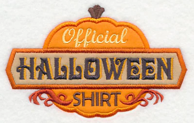 Official Halloween Shirt (Applique) - Image 5