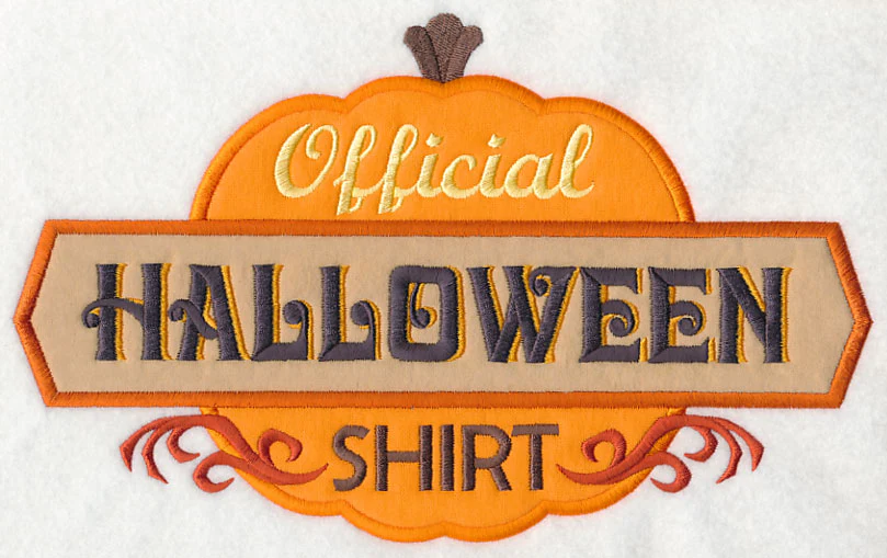 Official Halloween Shirt (Applique) - Image 6