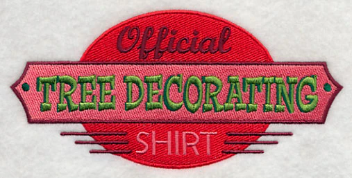 Official Tree Decorating Shirt - Image 4