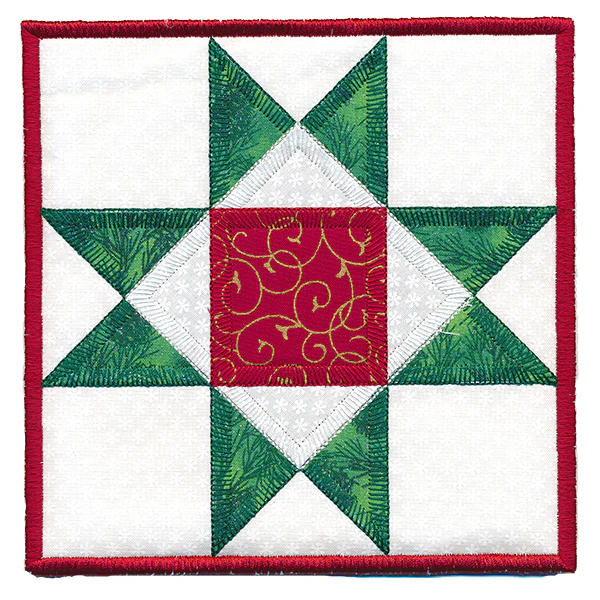 Ohio Star Trivet (In-the-Hoop) - Image 6