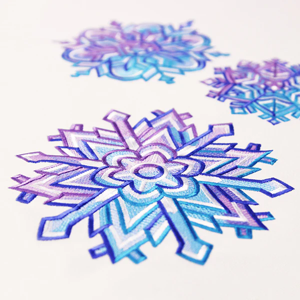 Ombre Snowflakes 3 - Image 2