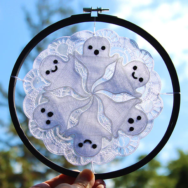 One for the Boos Ghost Doily (Organza) - Image 10