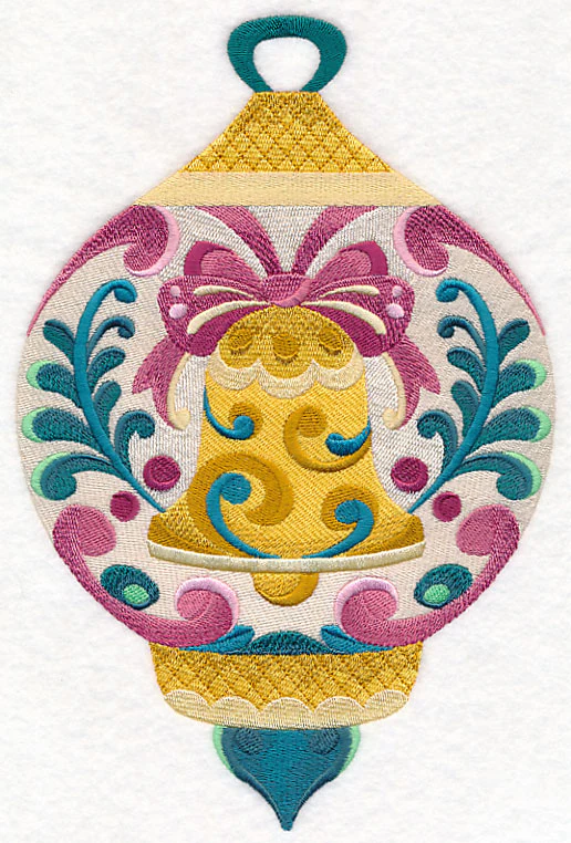 Ornaments Around the World - Rosemaling