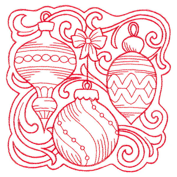 Ornaments of Christmas Square - Image 4