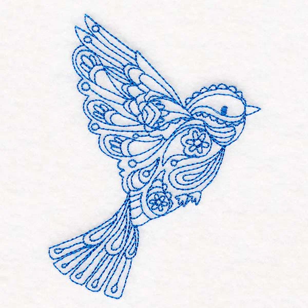 Paisley Animals - Bluebird - Image 4
