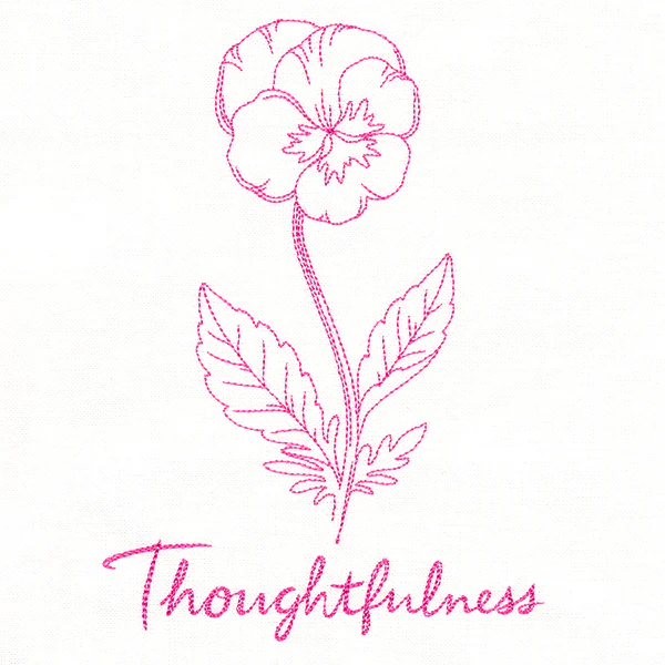 Pansies of Thoughtfulness (Vintage) - Image 3