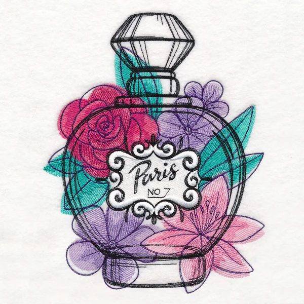 Parisian Perfume Bottle - Image 5