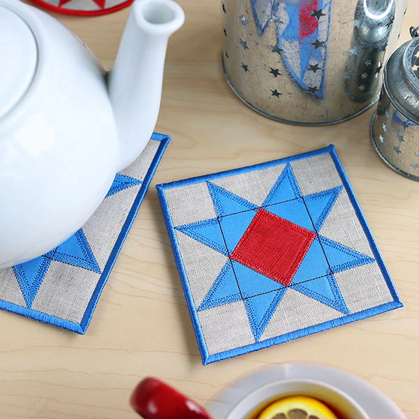 Patchwork Kitchen Trivet (In-the-Hoop) - Image 5