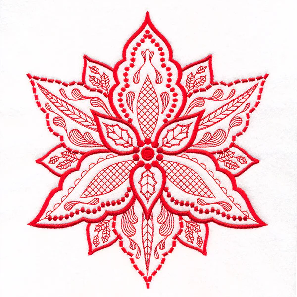 Patterns and Textures Poinsettia - Image 4