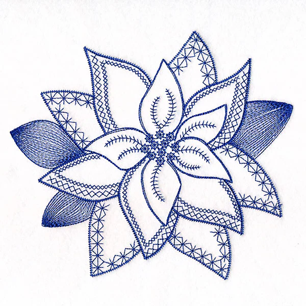 Patterns & Textures Christmas  - Poinsettia