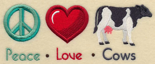 Peace Love Cows - Image 3