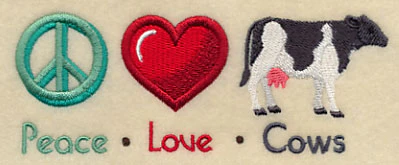 Peace Love Cows - Image 4