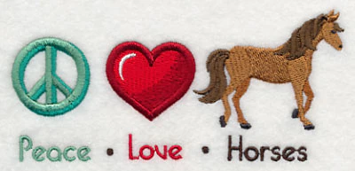 Peace Love Horses - Image 4