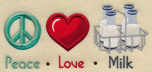 Peace Love Milk - Image 3